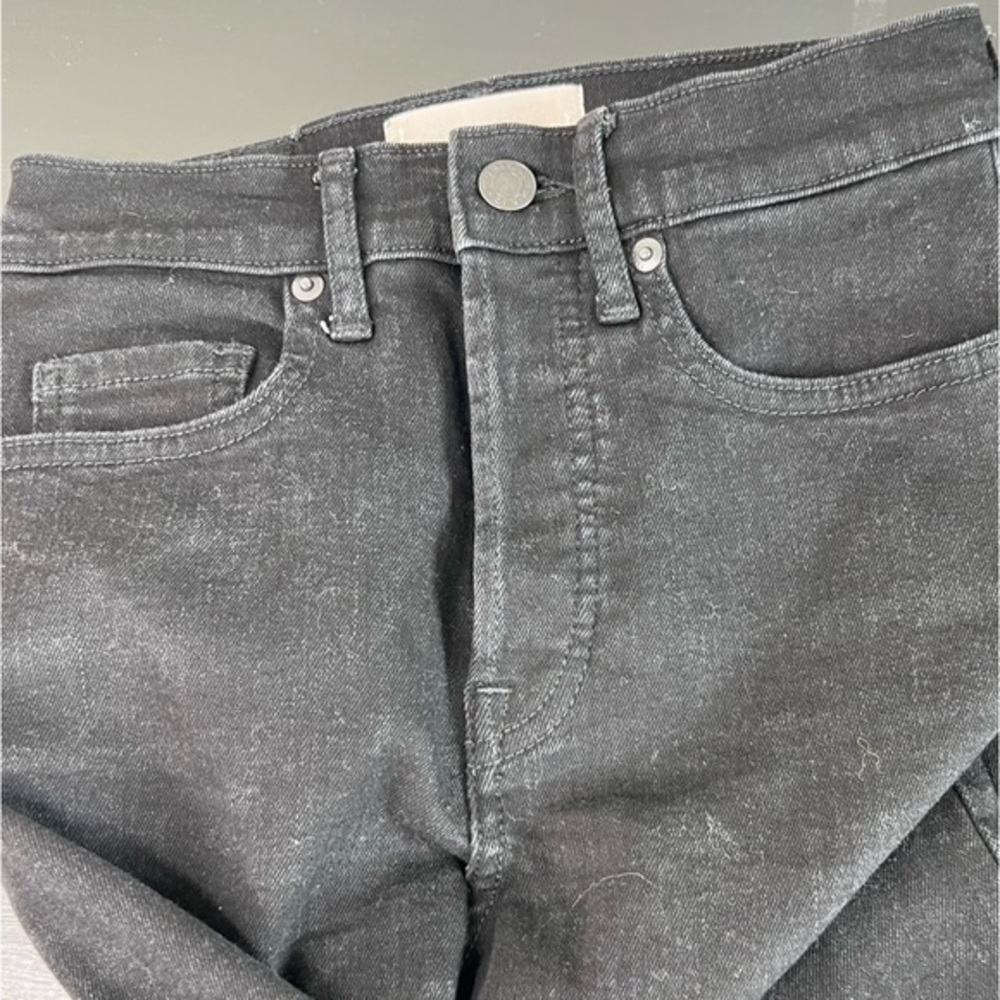 Everlane High Rise Slim Straight, size 25 - Picture 3 of 6